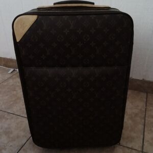 Louis Vuitton Dark Brown Monogram Travel Bag
